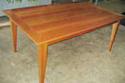 Solid Timber Dining Table in American Cherry